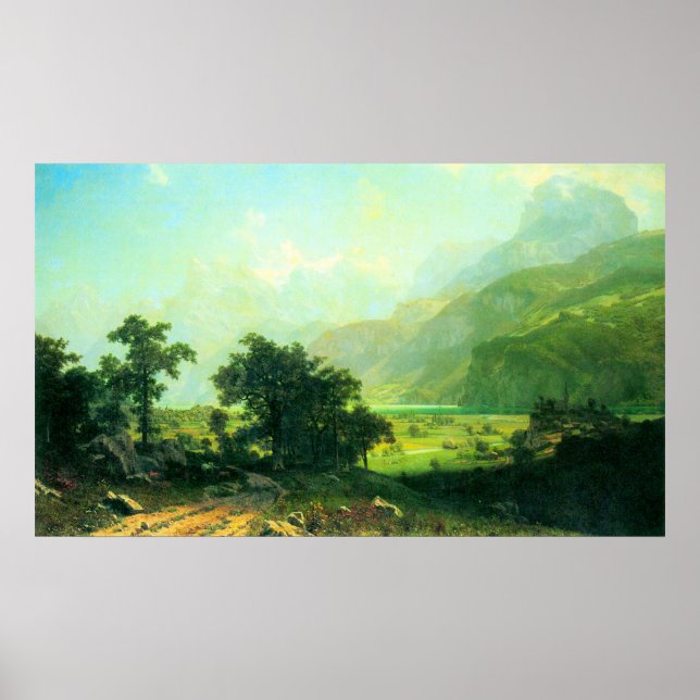 Affiches Lucerne Suisse par Bierstadt (Devant)