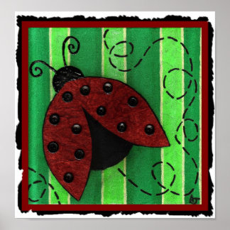 Affiches Lucy the Ladybug - papier d'art populaire