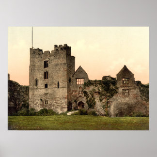 Affiches Ludlow Castle II, Shropshire, Angleterre