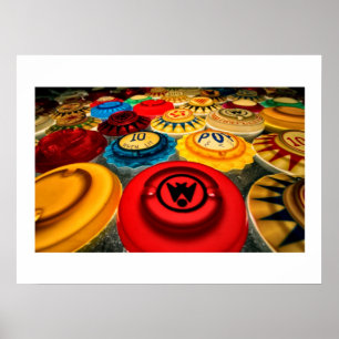 Affiches Lueur de flipper