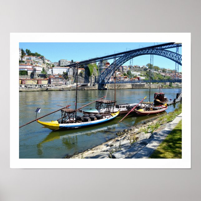 Affiches Luis 1 bridge at Porto (Devant)