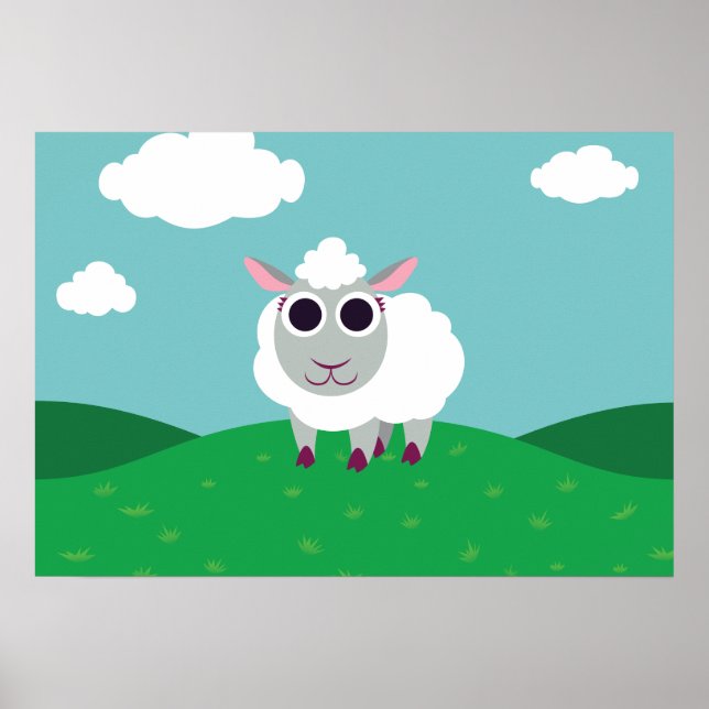 Affiches Lulu le mouton (Devant)