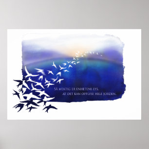 Affiches Lumière de l'unité (norvégienne)