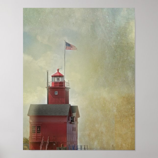 Affiches Lumière du phare (Devant)