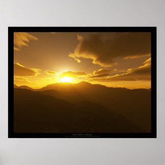 Affiches Lumière tombante