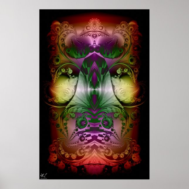 Affiches Lumières cosmiques (Devant)