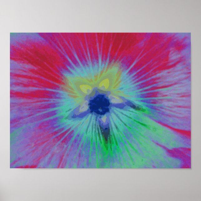 Affiches Lumières lumineuses Hollyhock (Devant)
