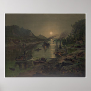 Affiches Lune dans l'Ohio