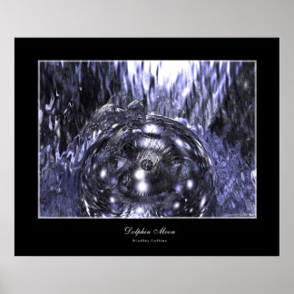 Affiches Lune dauphin