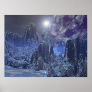Affiches Lune de glace