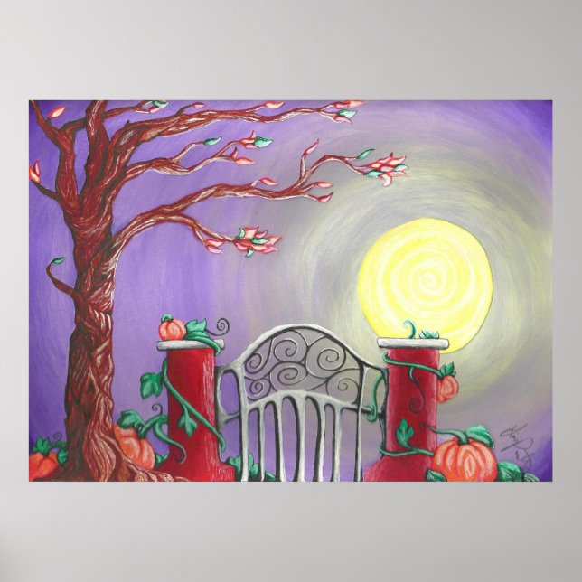 Affiches Lune de récolte (Devant)