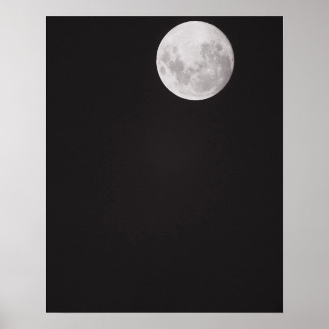 Affiches Lune infrarouge. (Devant)