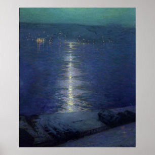 Affiches Lune sur la rivière, 1919