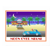 Lune sur Miami