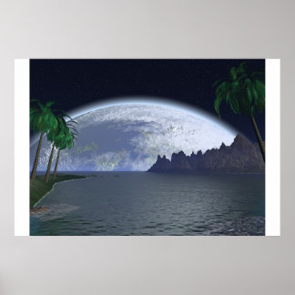 Affiches Lune tropicale de Salohcin