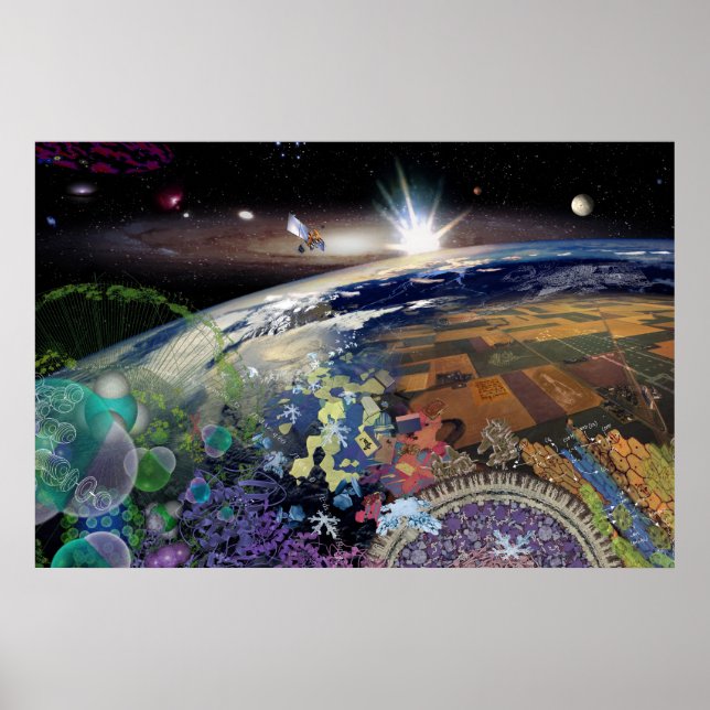 Affiches L'univers en bref (Devant)