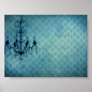 Affiches Lustre en papier peint Grunge 3