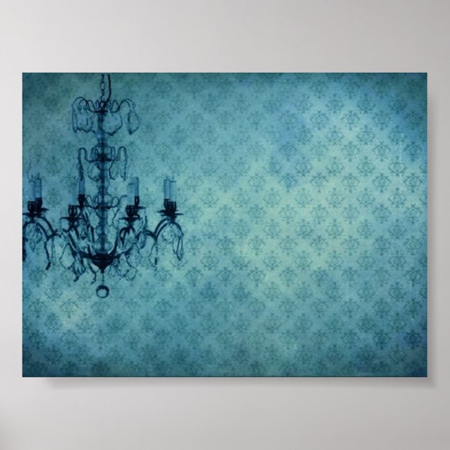 Affiches Lustre en papier peint Grunge 3 (Devant)