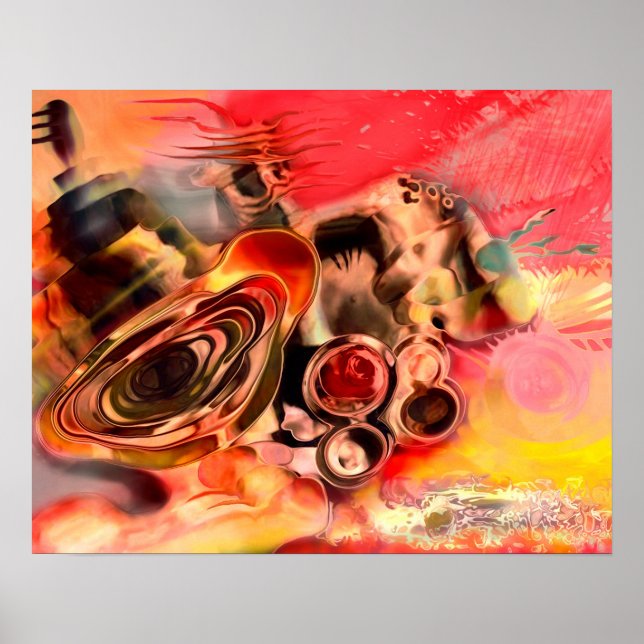 Affiches Lutte en vain (Devant)
