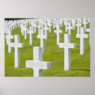 Affiches Luxembourg, Hamm. Cimetière militaire américain