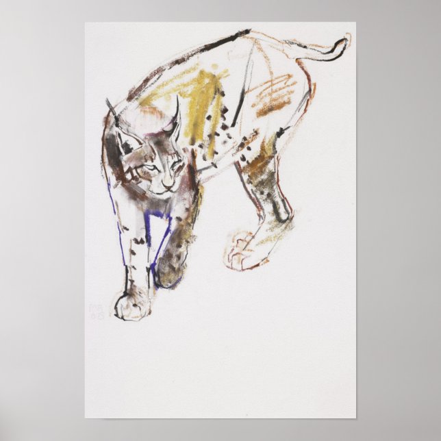 Affiches Lynx européenne (Devant)