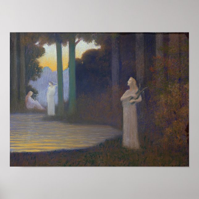 Affiches Lyricisme dans la Forêt, 1910 (Devant)