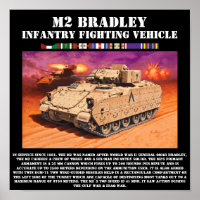 M2 Bradley Infantry Fighting Vehicle Imprimer
