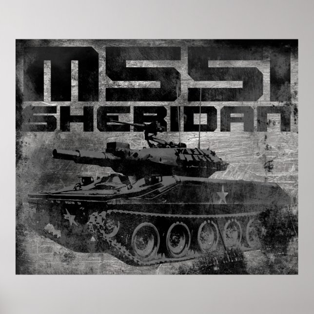 Affiches M551 Sheridan (Devant)