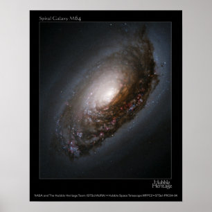 Affiches M65 "Black Eye Galaxy"