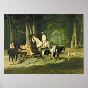 Affiches M. et Mme A Mosselman et leurs deux