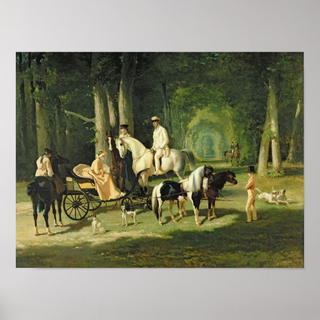 Affiches M. et Mme A Mosselman et leurs deux (Devant)