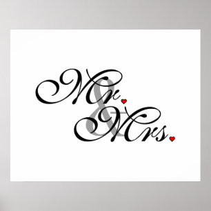 Affiches M. et Mme Mari Épouse Sa Nouvelle Mherbe