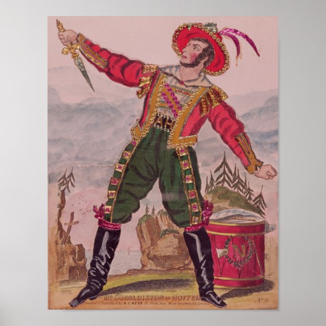 Affiches M. Osbaldiston en qualité d'Andreas Hofer (Devant)