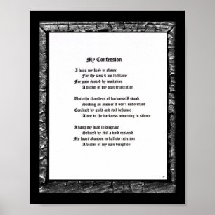 Affiches Ma confession