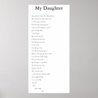 Affiches Ma fille