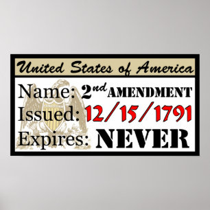 Affiches Ma laiss d'arme à feu !