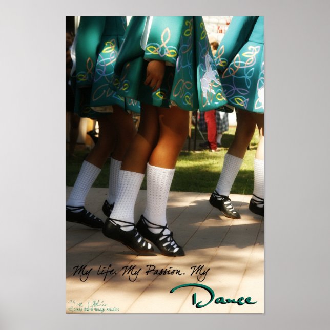 Affiches Ma vie, ma passion, ma danse Imprimer (Devant)