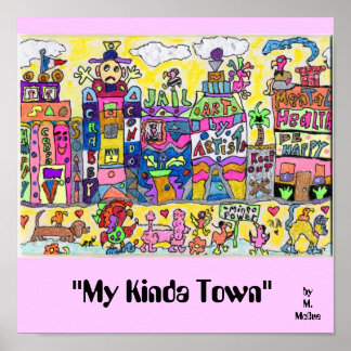 Affiches "Ma ville de Kinda"