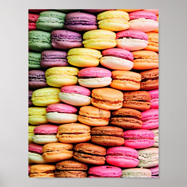 Affiches Macaron français (Devant)