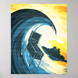 Affiches Machine à faire du surf