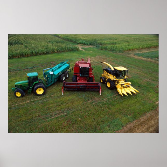 Affiches Machines agricoles (Devant)