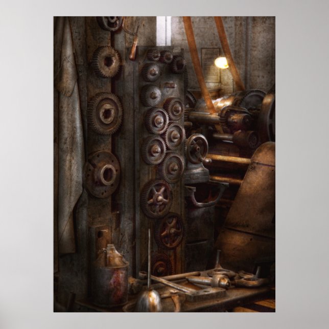 Affiches Machiniste - Vous avez du bon matériel là-bas (Devant)