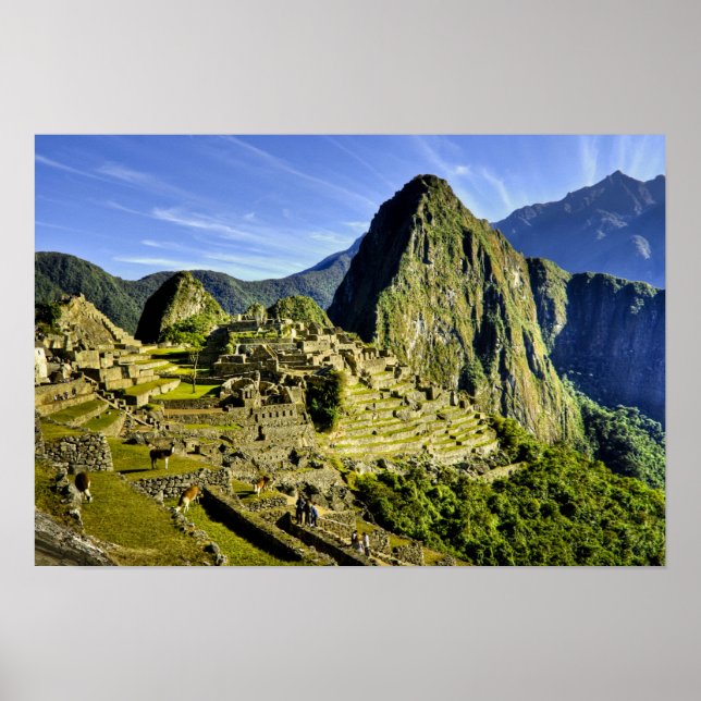 Affiches Machu Picchu antique, dernier refuge des (Devant)