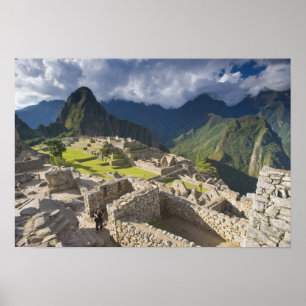 Affiches Machu Picchu, ruines anciennes, site mondial UNESC