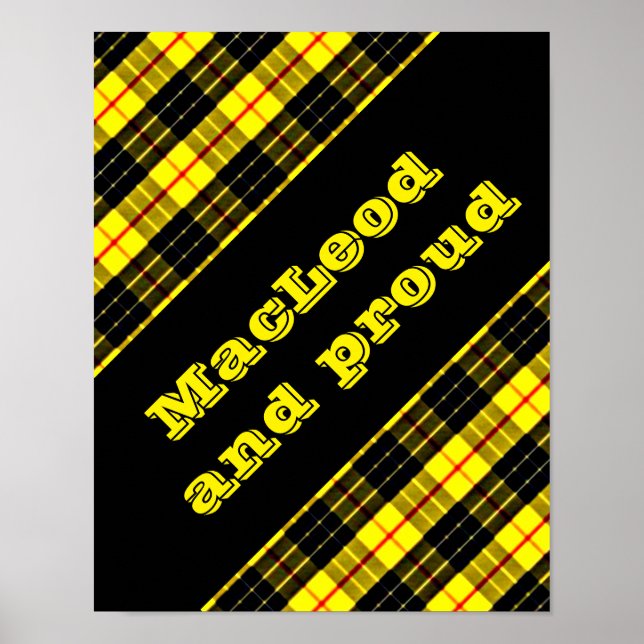 Affiches MacLeod Tartan Lewis (Devant)