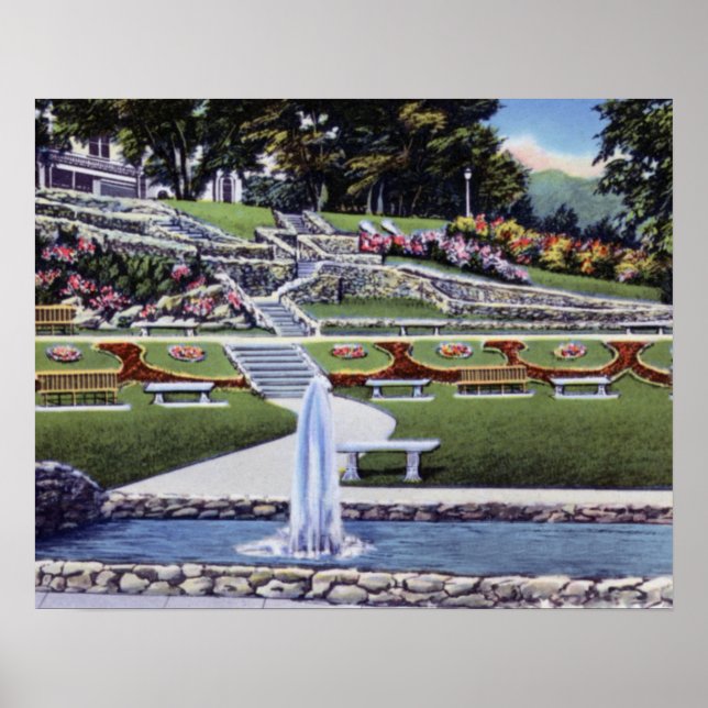 Affiches Macon Georgia Washington Park (Devant)