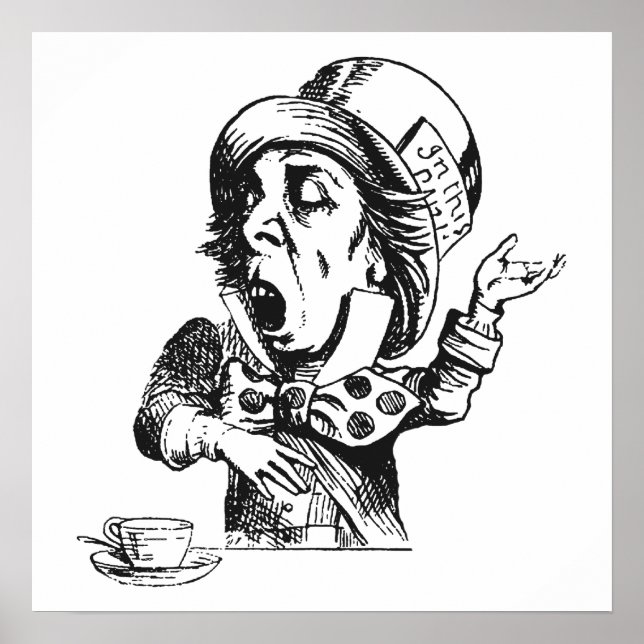 Affiches Mad Hatter (Devant)