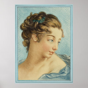 Affiches Madame bleue par le capot de Louis-Marin