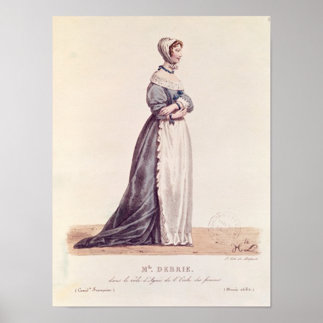 Affiches Madame Debrie dans le rôle d'Agnes (Devant)