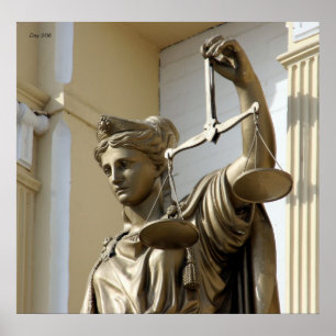 Affiches Madame Justice Statue, Virginia City, Nevada